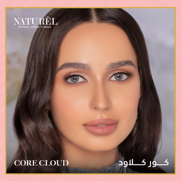 عدسات ناتشورال الشهرية كور كلاود - Core Cloud